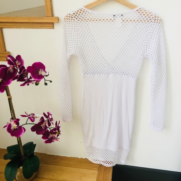 Want My Look Fishnet Dress - Picture 2 of 4